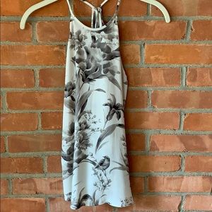 Loft Black/White Floral Tank, Size XSP